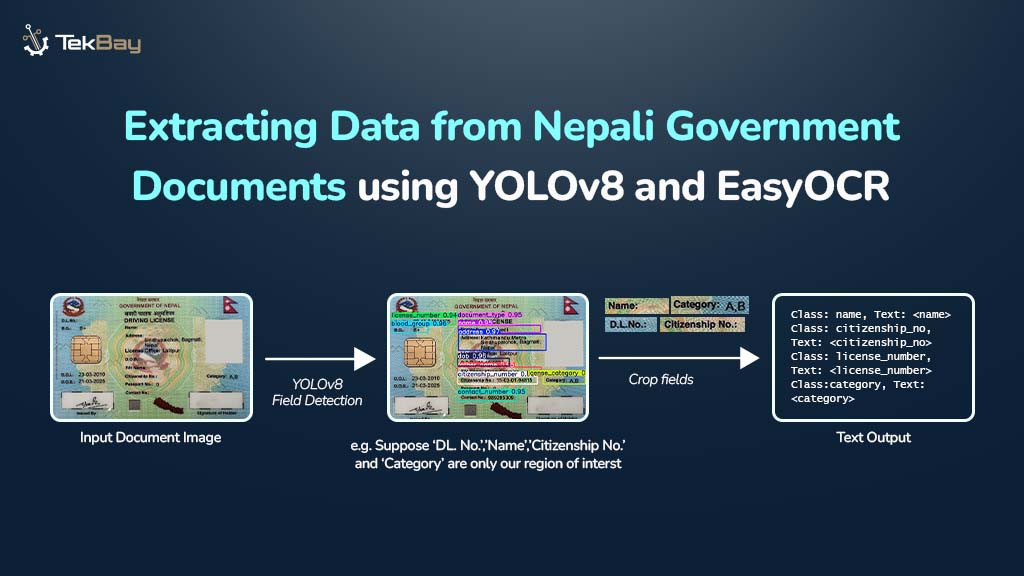 Extracting Data from Nepali Government Documents Using YOLOv8 and EasyOCR TB